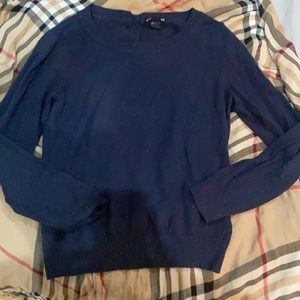 Blue light weight sweater